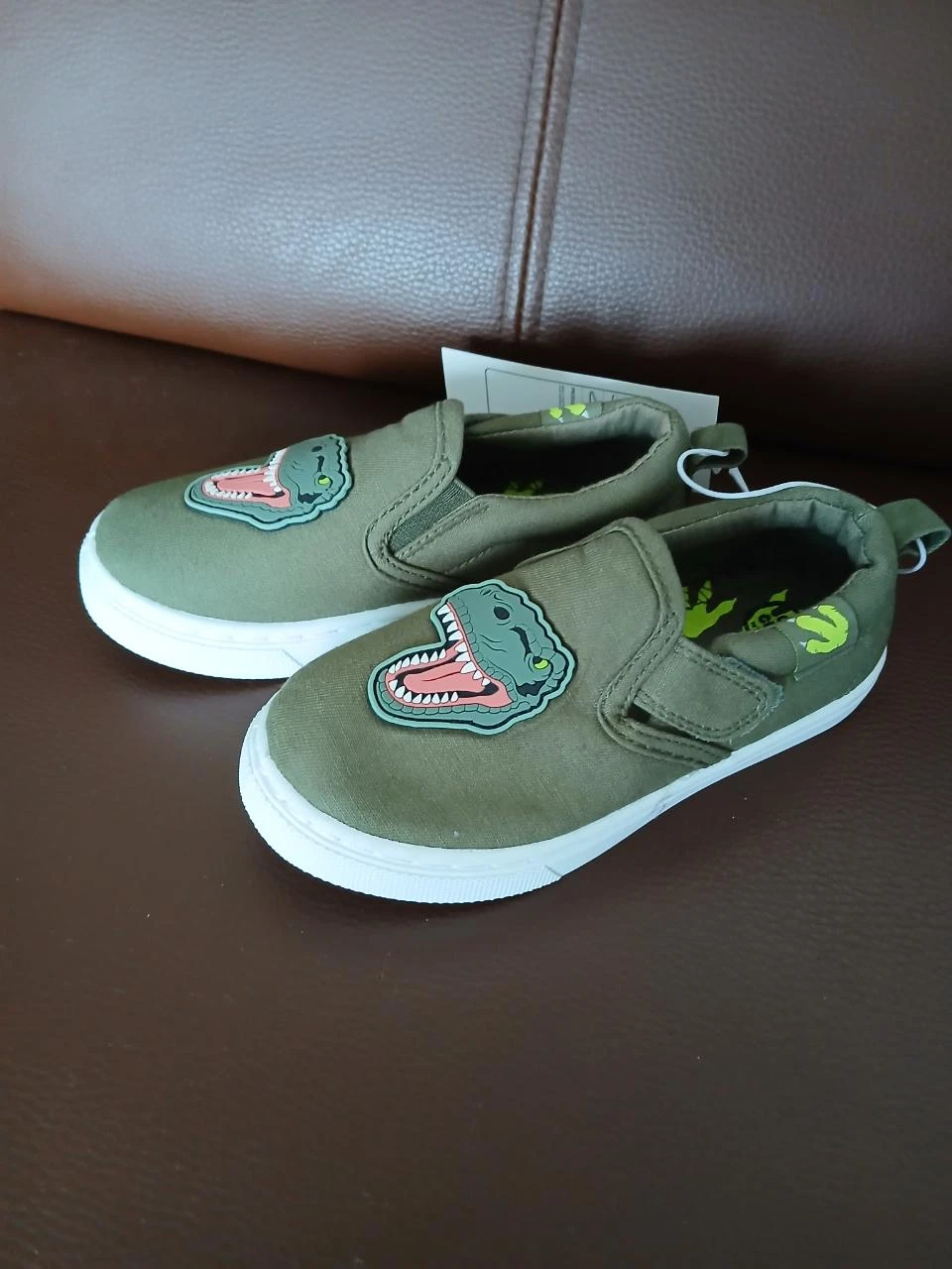 jongens dinosaurus stof schoenen 26 – photo 3
